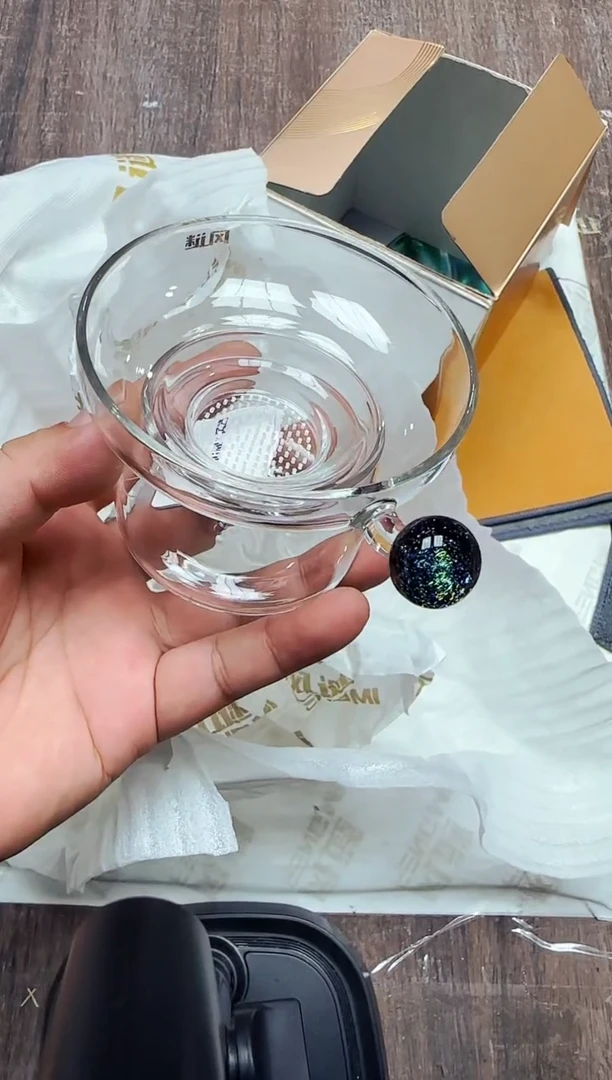 风谜·璀璨观山茶漏透明+茶巾