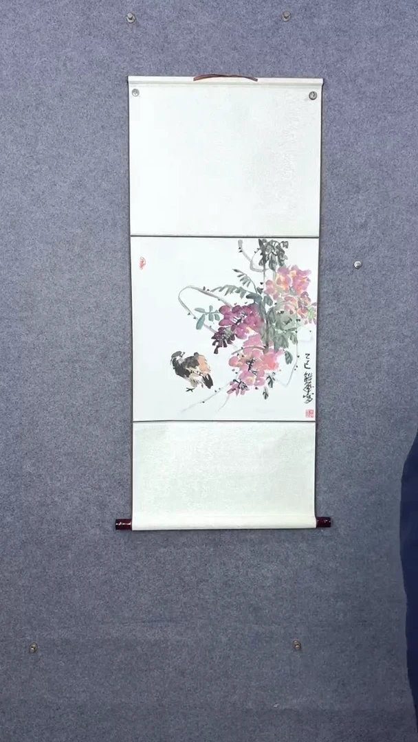 国画113*48吴铁成作品