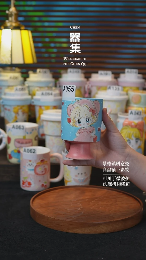 其他10景德镇纯手工手绘创意瓷