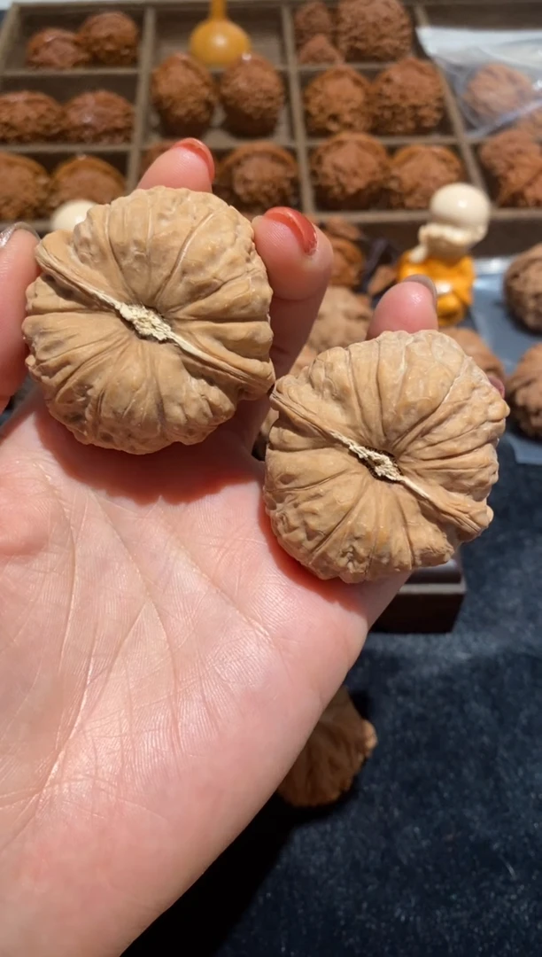 吊坠文玩核桃纯*2号南瓜吨45尺精配精打底