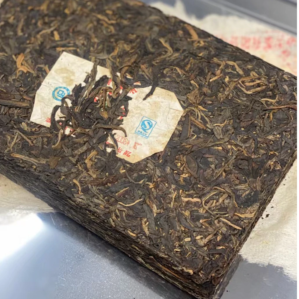 2009年金花老红茶砖 500g/砖 晒红（2007年原料）