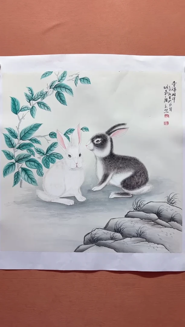 国画师立照老师国画作品
