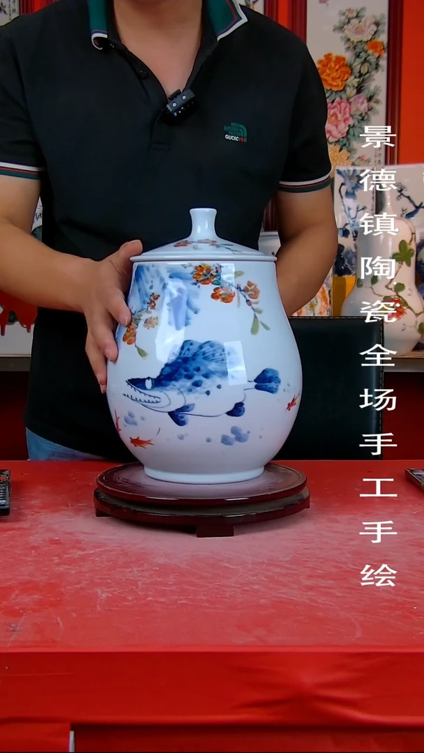 摆件景德镇陶瓷 全场手工手绘9