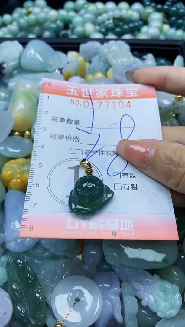 【闪购商品】翡翠颈饰未镶嵌闪购0177104