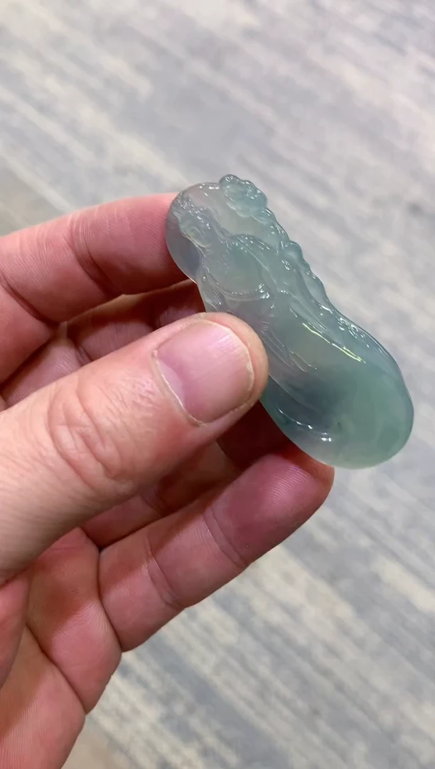 颈饰未镶嵌翡翠天然A货翡翠