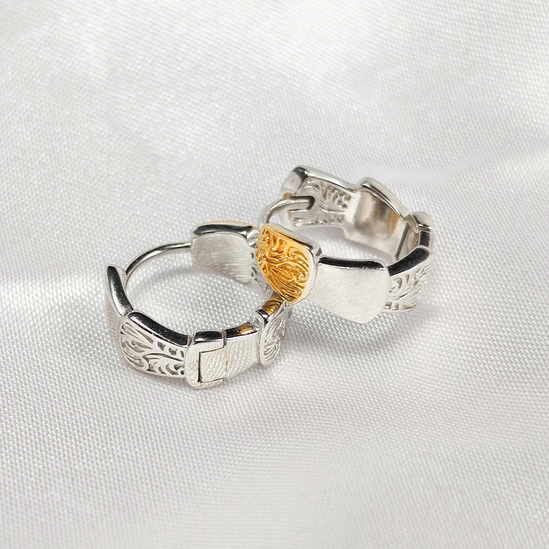 925银耳饰 S925纯银耳扣