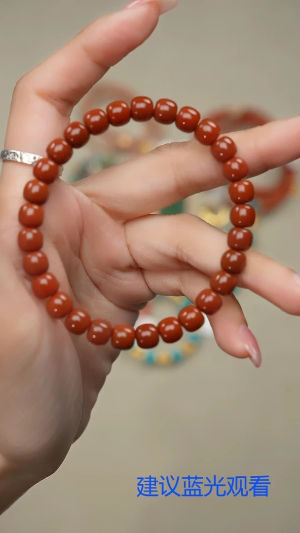未镶嵌手串南红玛瑙南红手串
