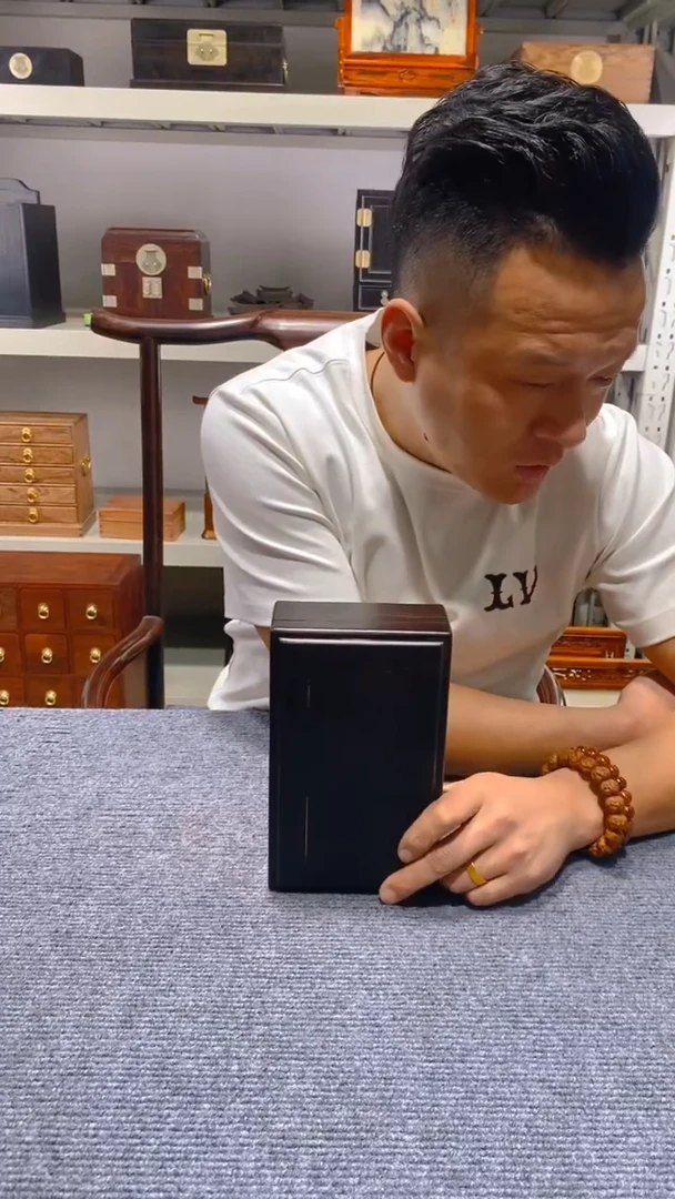 【闪购商品】木紫檀 单机关 首饰盒