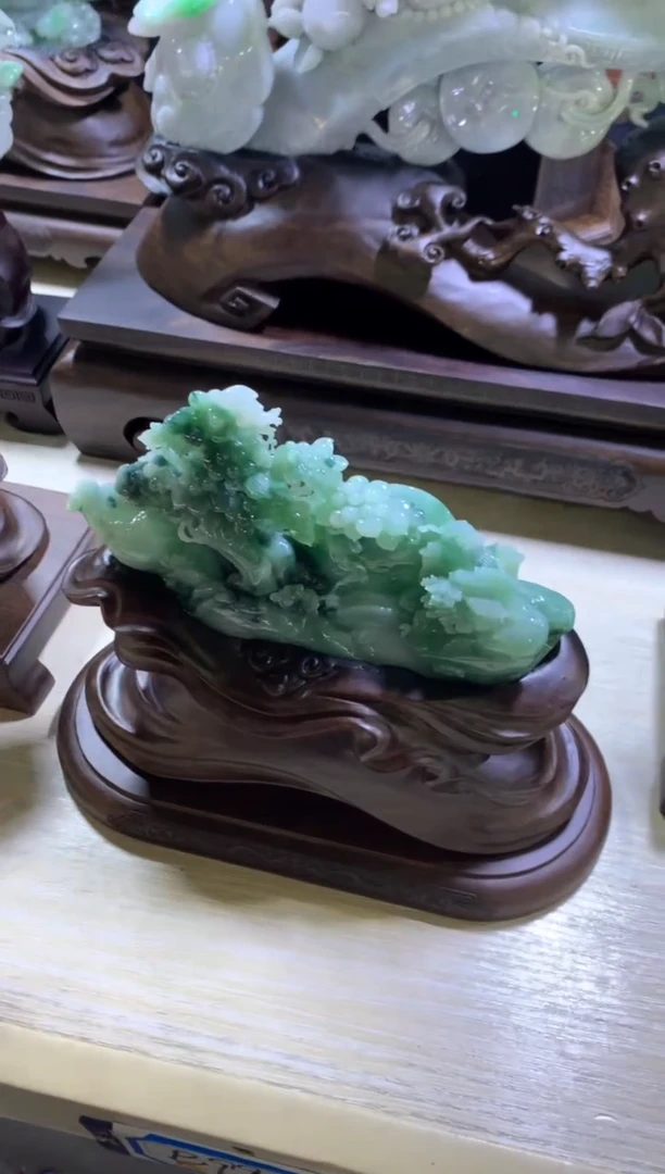 未镶嵌摆件翡翠用****3翡翠摆件