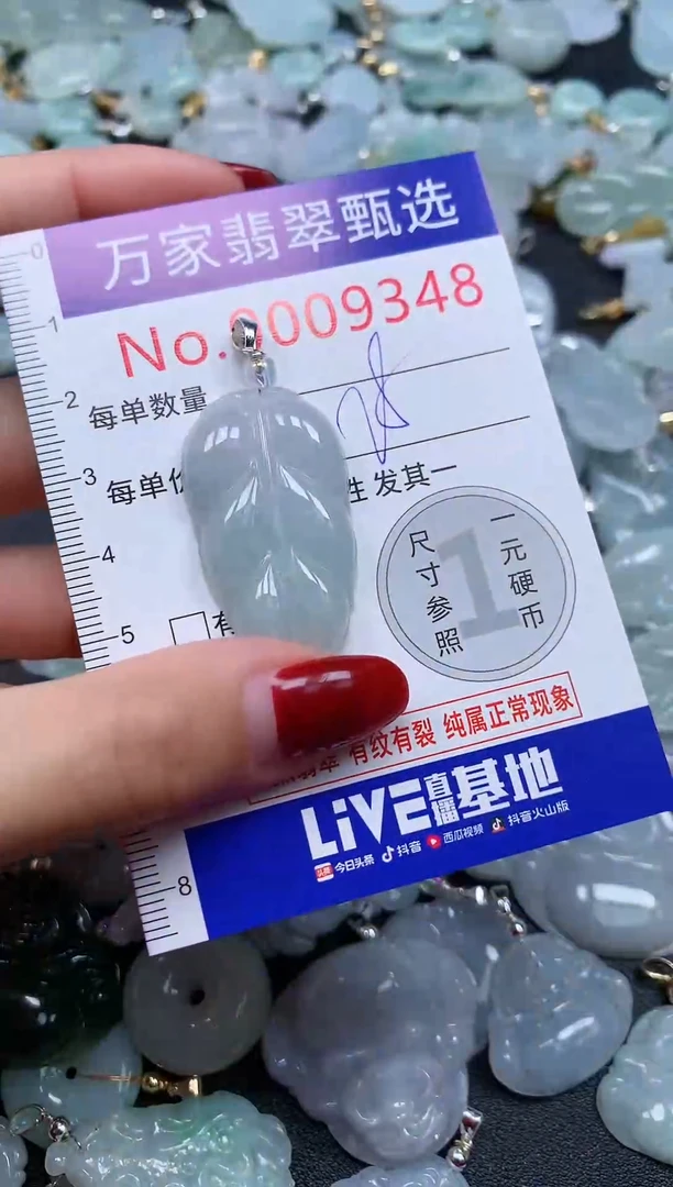 颈饰未镶嵌翡翠9348