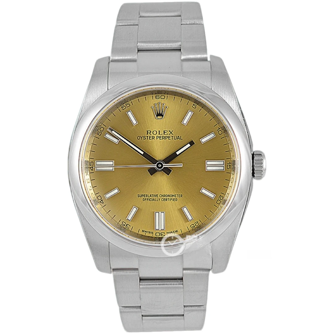 99新 Rolex/劳力士 蚝式恒动自动机械腕表36盘116000-0011