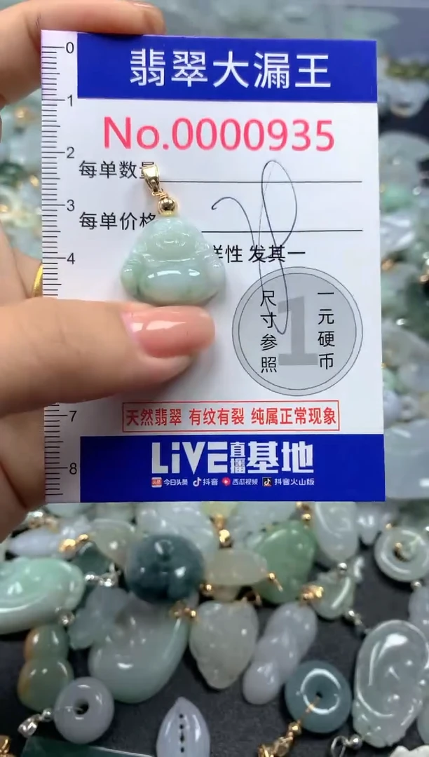 颈饰未镶嵌翡翠935