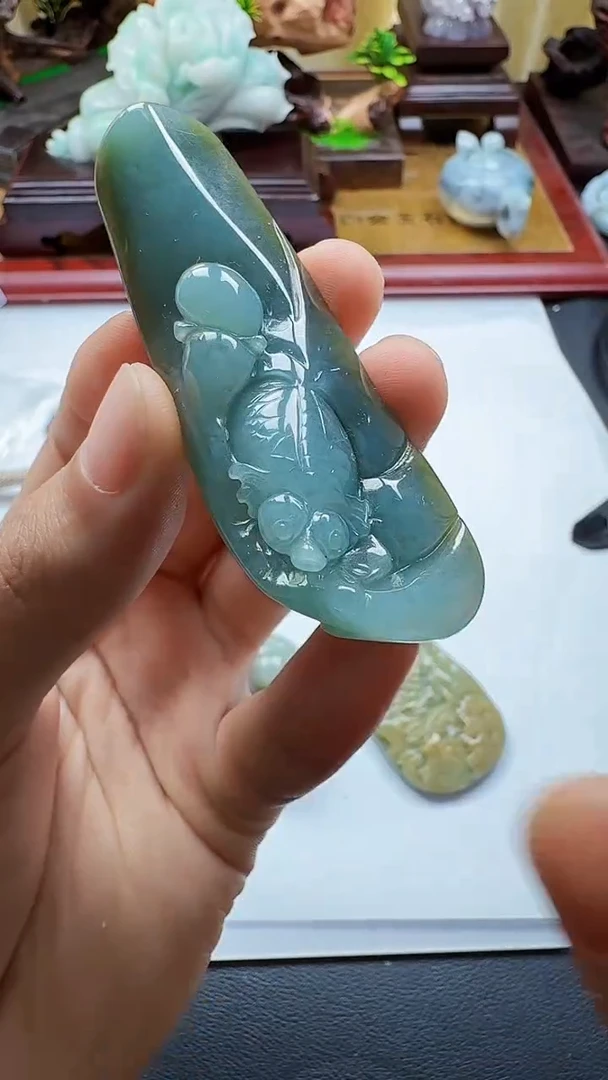 吊坠(不含链)未镶嵌翡翠1