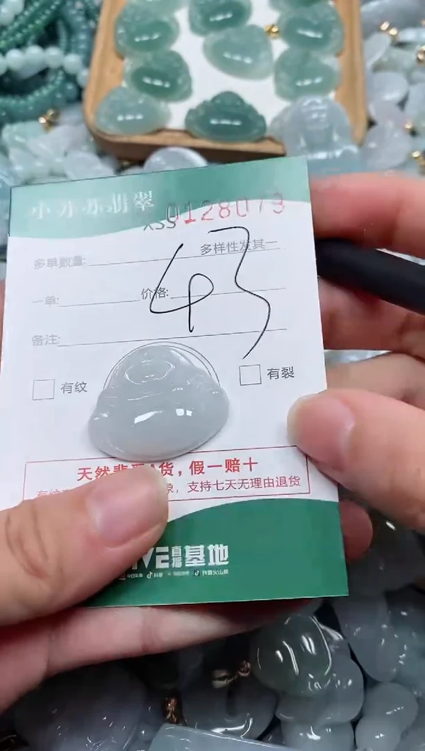 【闪购商品】翡翠颈饰未镶嵌闪购商品0128079