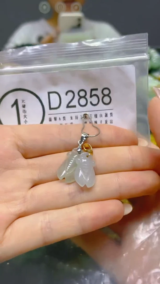 翡翠未镶嵌颈饰/D/翡翠A货,1件也是批发价