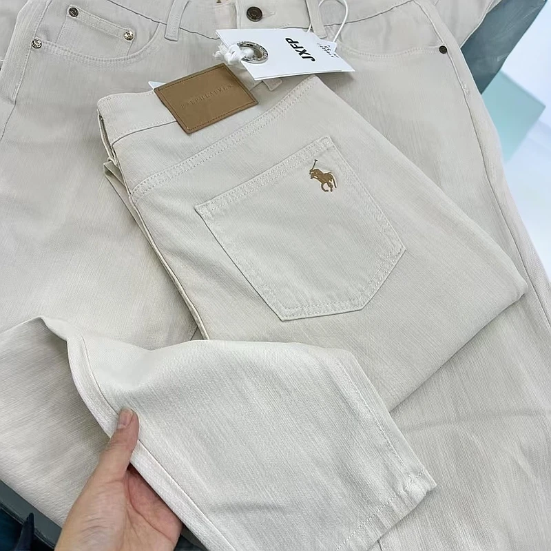 男春夏牛仔裤男装裤子水洗潮流薄款宽松