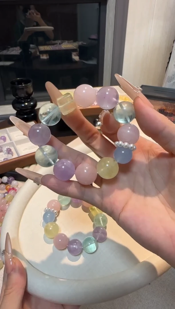 未镶嵌手链水晶多宝