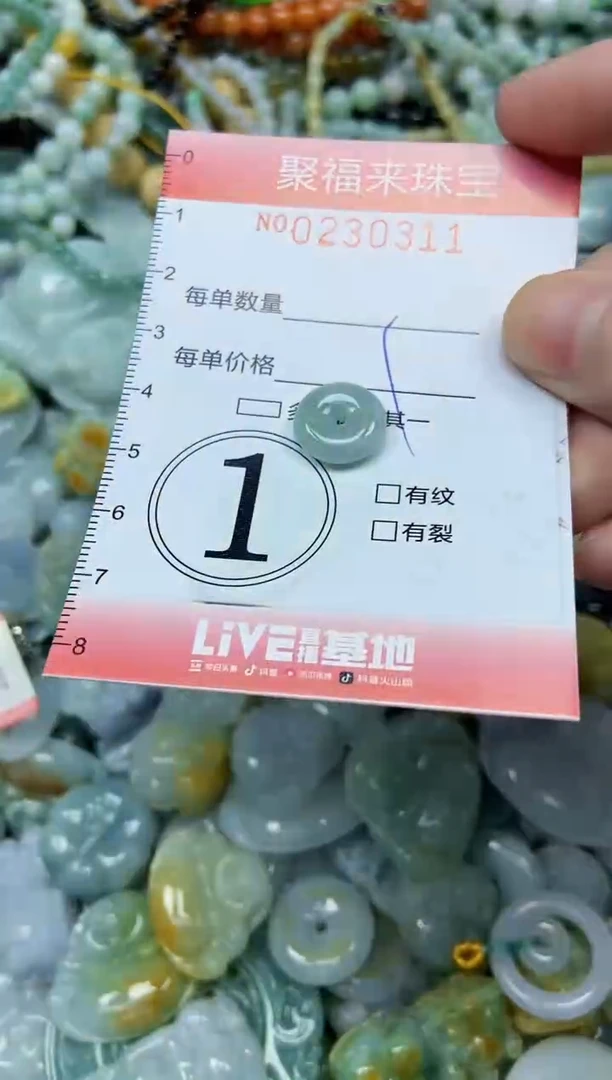 颈饰未镶嵌翡翠闪购0230311