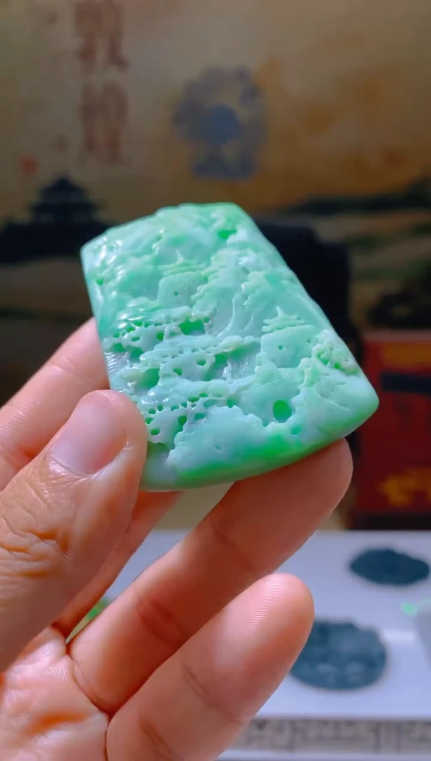 定制翡翠未镶嵌XM毛货SMYH-32