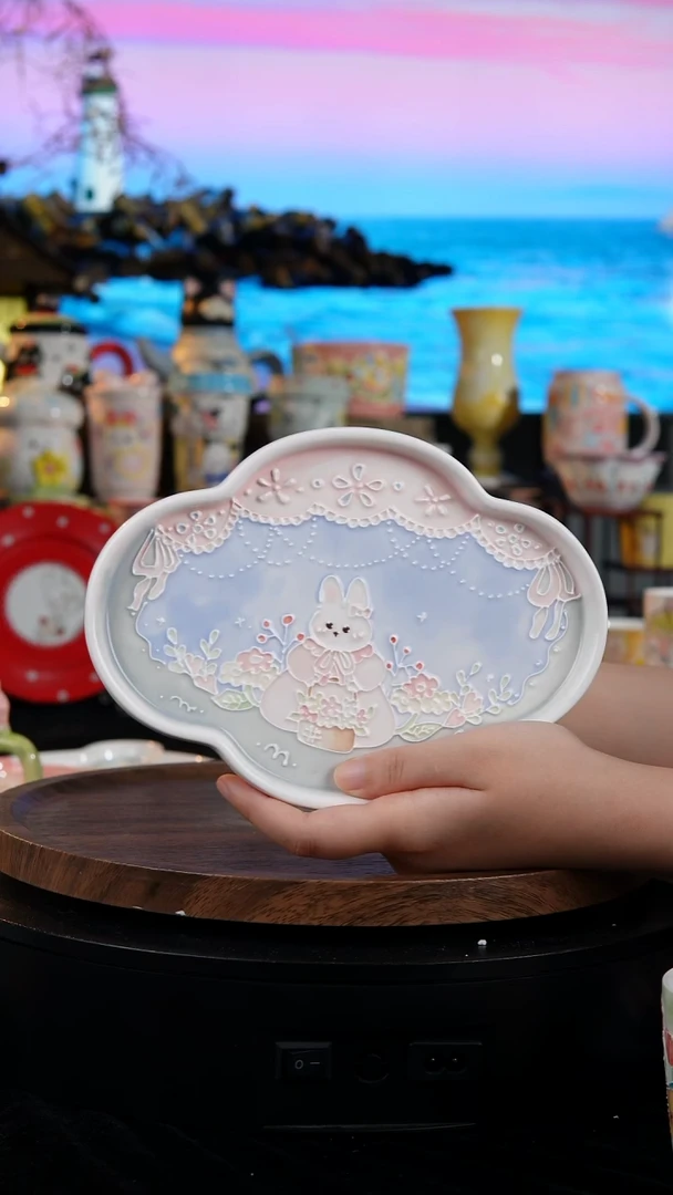 陶瓷便携款景德镇手工手绘陶瓷