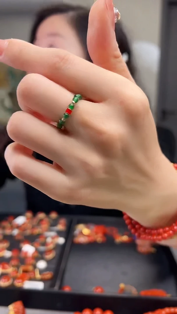 【闪购商品】翡翠戒圈未镶嵌/13#/设计款