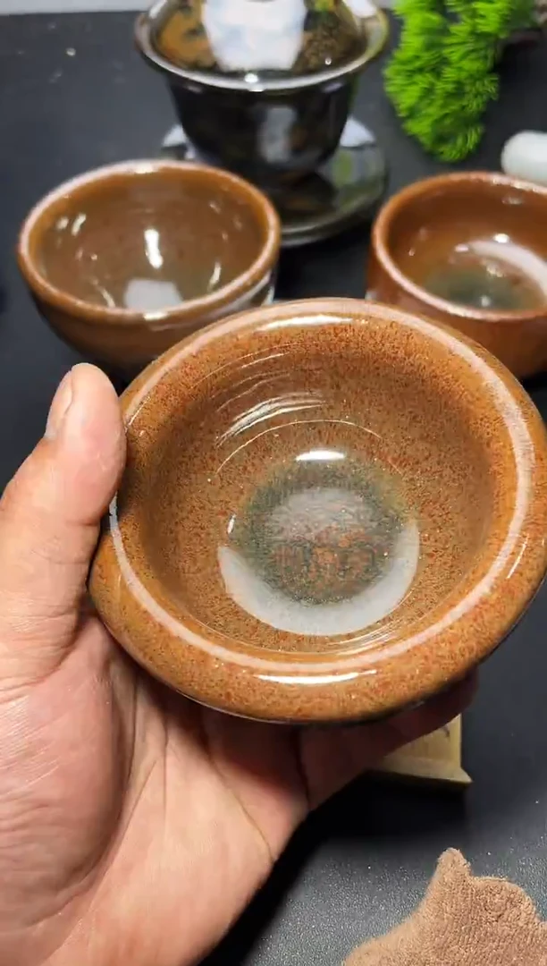 茶盏205  叶紫建盏