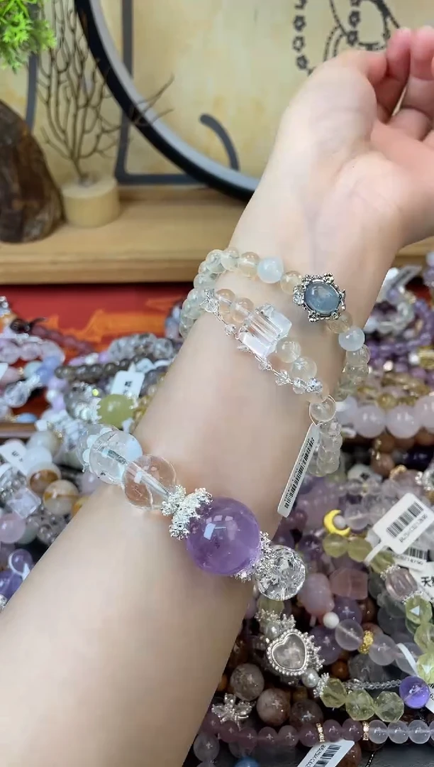 【闪购商品】黄晶手链未镶嵌252手串