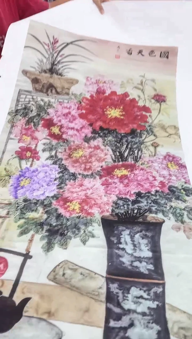 国画九霄甄选国画作品zhb070