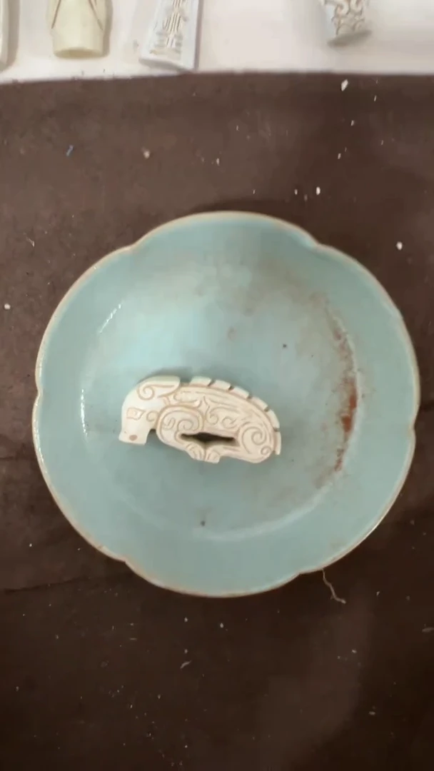 瓷片手工，手绘，瓷器1