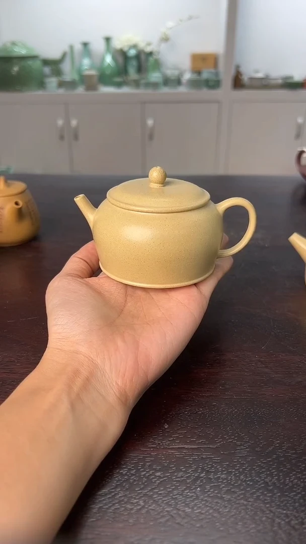 龙泉云间青瓷小米茶器