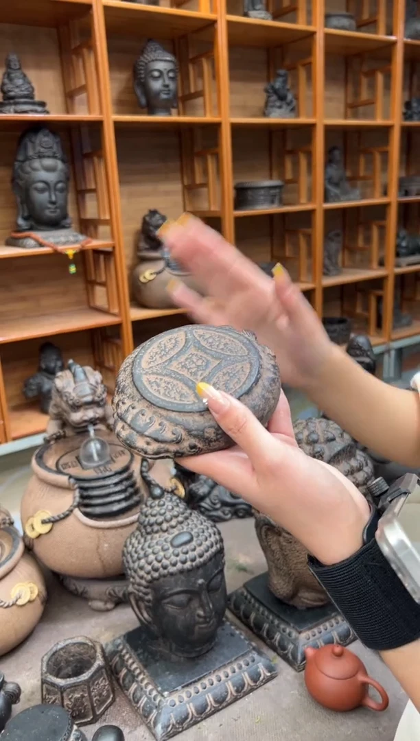 陶土【火山泥】金蟾小底座