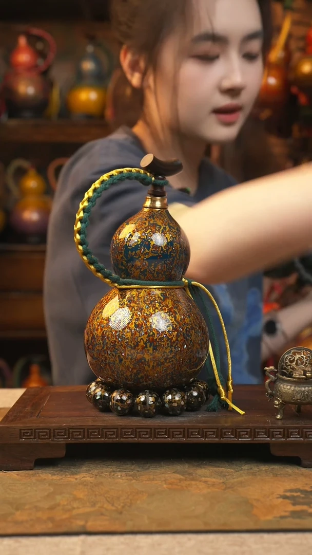 220大漆一物一拍记葫堂出品【不带手串】