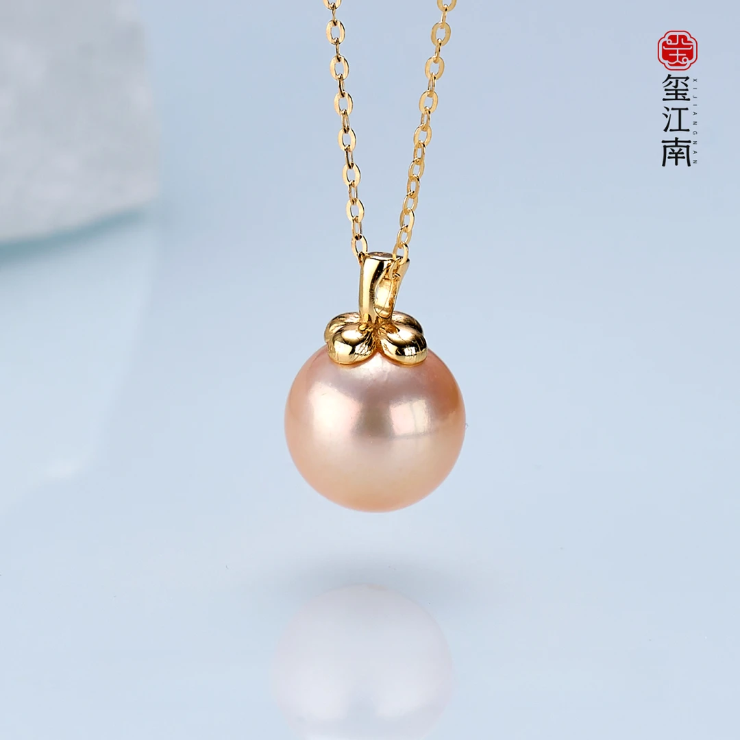 柿柿如意吊坠｜淡水珍珠爱迪生吊坠10～12mm 多样发1 FD057