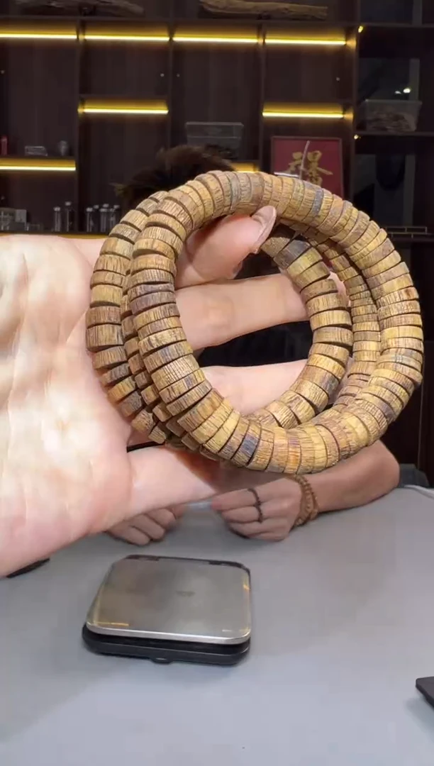 沉香碎屑沉香645号厚片勾丝粉末多样性发一108