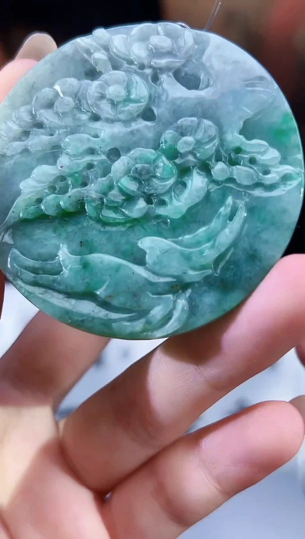 颈饰未镶嵌翡翠翡翠多样性发其一