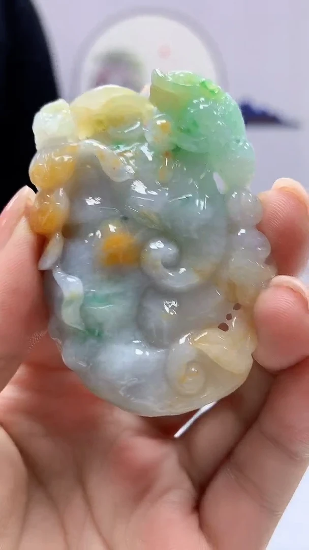 【闪购商品】定制翡翠未镶嵌5145ms-毛货