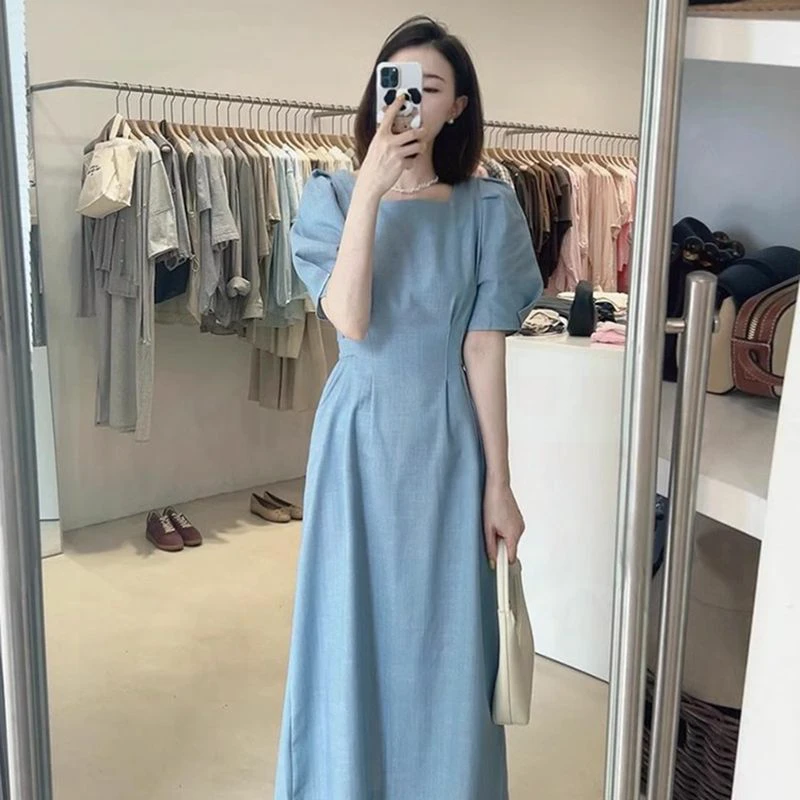 2025新款女夏季独特显瘦超好看显身材气质高级感漂亮连衣裙子长裙