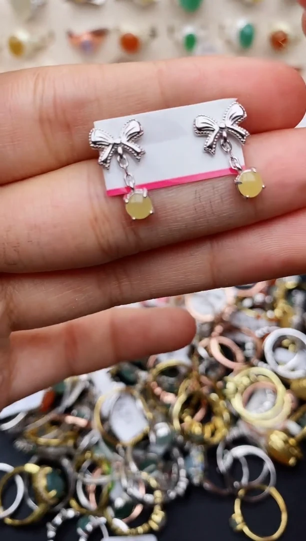 【闪购商品】翡翠戒指银S925镶嵌缅甸翡翠