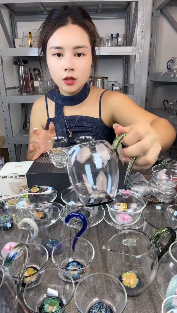 手工艺品玻璃℡*8禾器黑星空怡然 普通盒