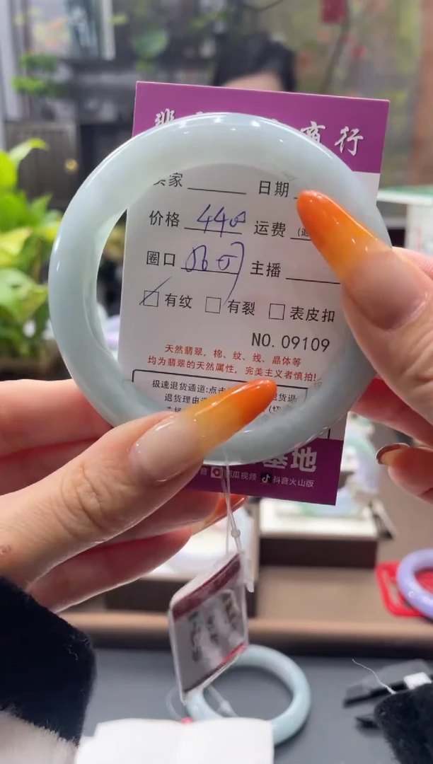 未镶嵌手镯翡翠9109****