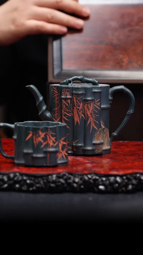 【闪购商品】紫砂茶壶41 节节高升,WSF,/////,