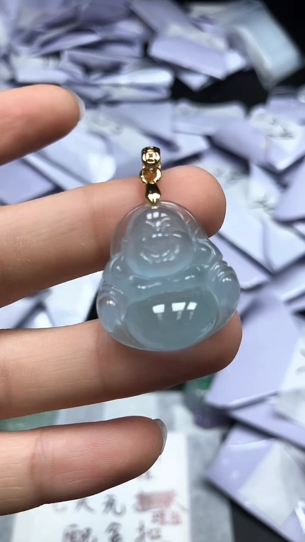 翡翠未镶嵌颈饰高端甄选（一物一图）96