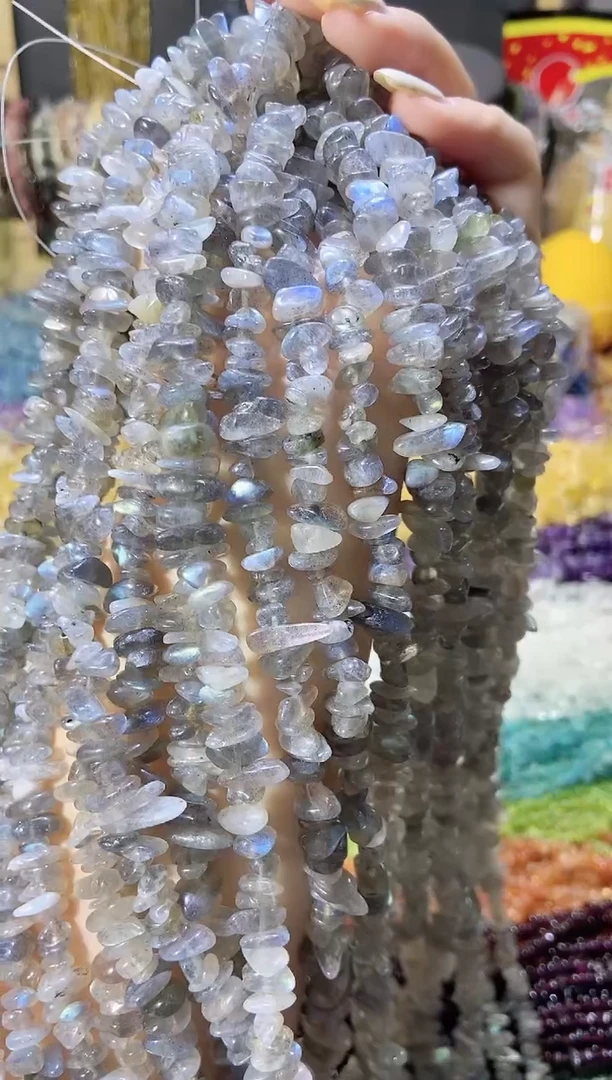 未镶嵌珠宝半成品水晶灰月光