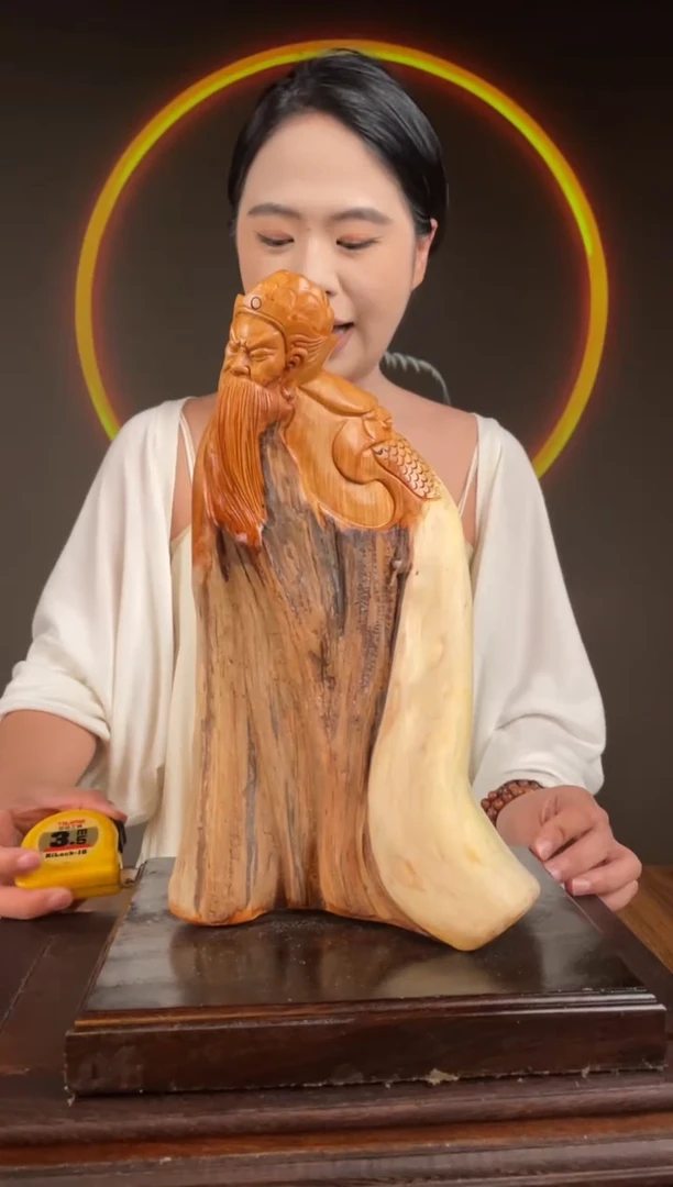 柏木（崖柏）手工摆件,先抢先得! 编号:57