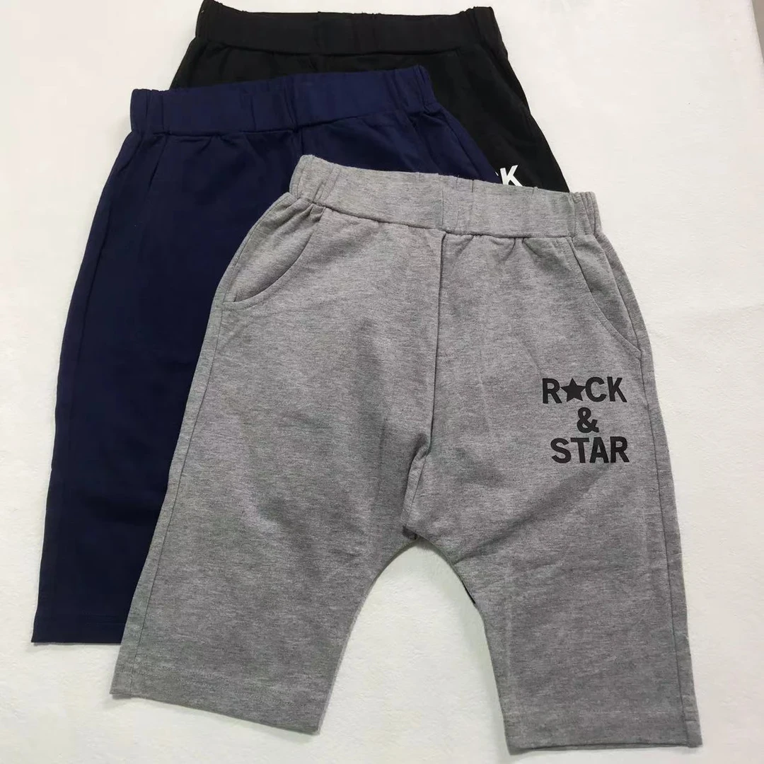 巴家剪标男童夏季大屁屁休闲运动中裤1088