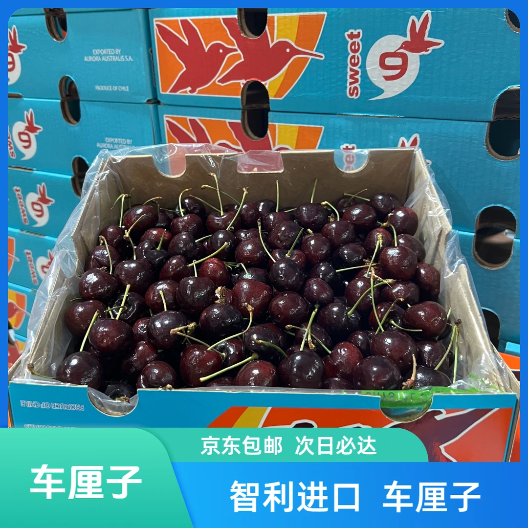 【京东包邮】智利进口车厘子 J-JJ级 原箱未拆袋5斤装【27】