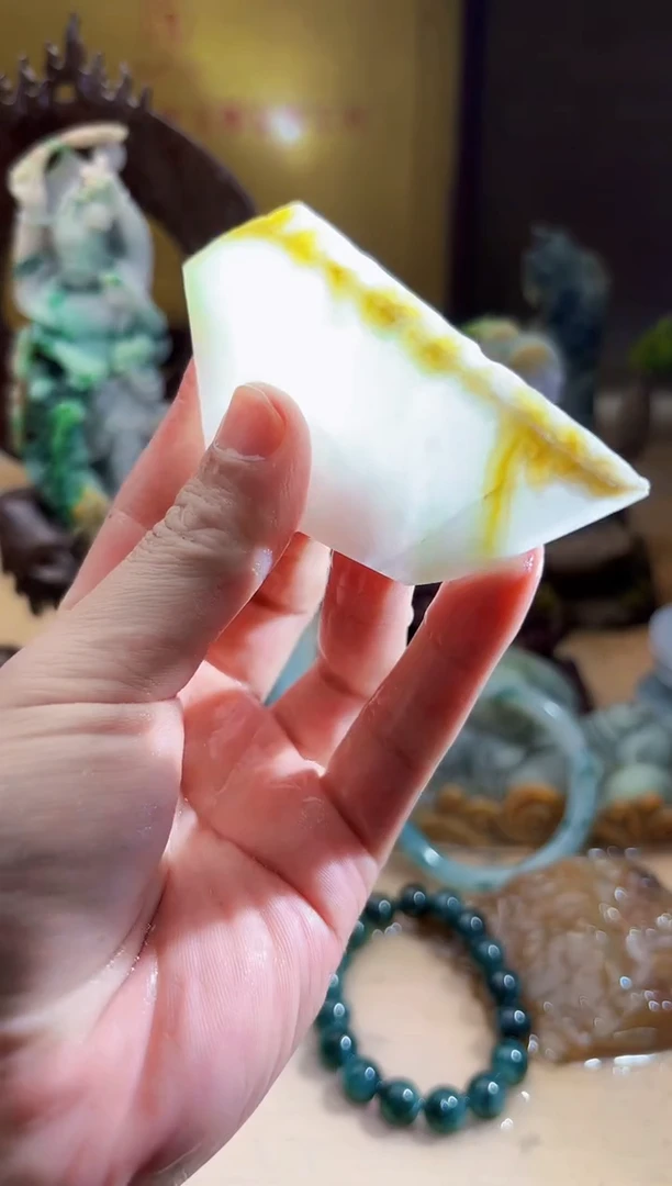 未镶嵌挂件翡翠A货张麦6290