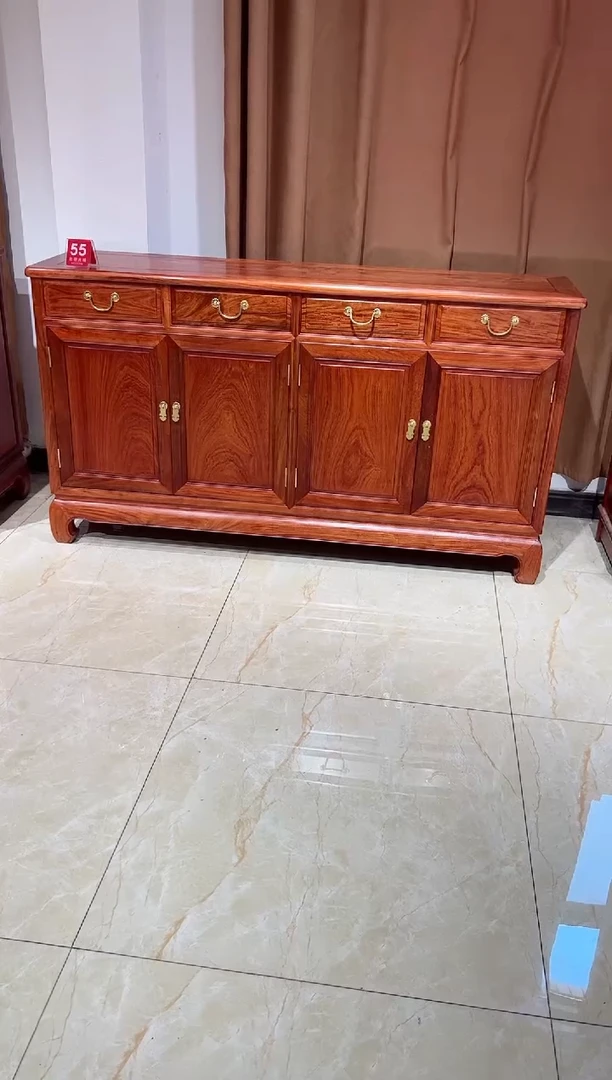 花梨木类储物柜缅花大果紫檀储物柜多人