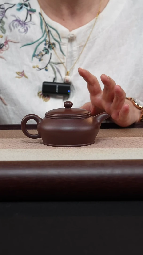 【闪购商品】紫砂茶壶紫泥-曼殊MH-1832