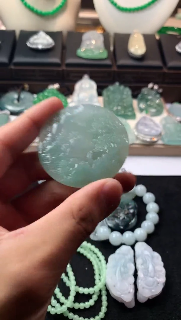 未镶嵌定制翡翠C**~6960毛货不退不换